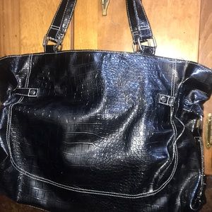 Large Black Purse